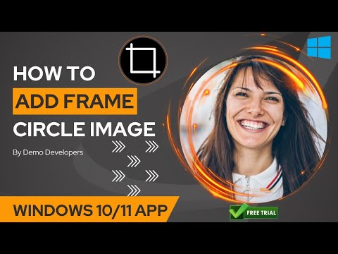 How Do I Add Beautiful Frame On Circle Image - Circle Image Cropper