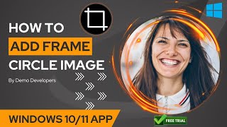 How Do I Add Beautiful Frame On Circle Image - Circle Image Cropper
