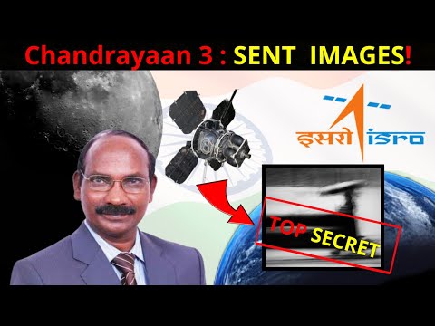 ye kya hai? CHANDRAYAAN 3 live : ISRO shares first moon images   #india