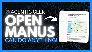 AgenticSeek: FULLY FREE Manus Alternative with UI! Generalist AI Agent! (Opensource)