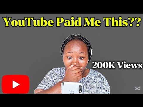 UNBELIEVABLE!!! What YouTube Actually Paid Me for 200,000 Views