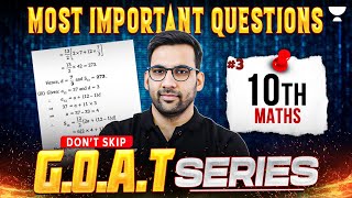 Class 10 Maths 2026 | Maths Most Important Questions | Mandeep Sir