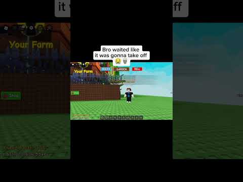 Bro really thought it was gonna fly 😭😂 #roblox #growagarden #robloxshorts #robloxedit