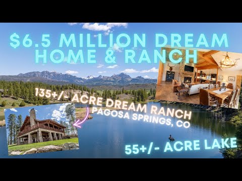 $MEGA MILLION$ Pagosa Springs Dream Ranch - Hidden Valley Ranch - Colorado Masterpiece