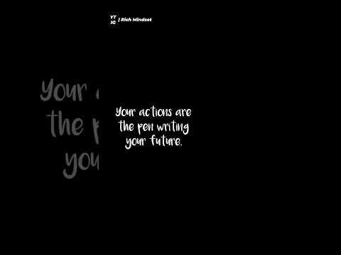 Writing your future | Rich Mindset #motivation #mindset #shorts