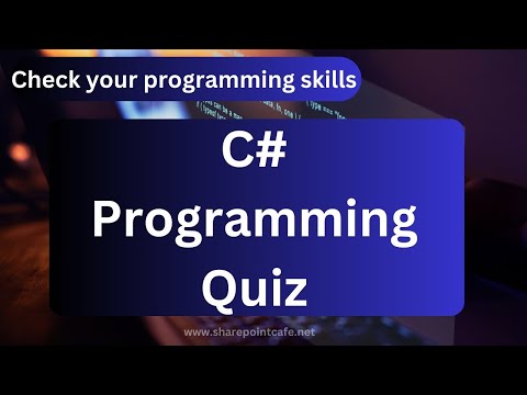 C# Programming Quiz Question and Answers | Check C# Programming Skills #programming #csharp