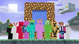 I Put 10 YouTubers in the Minecraft Aether