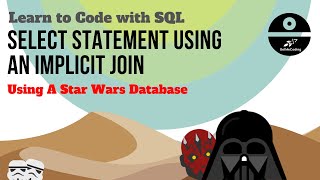 SQL Lesson #3: SQL SELECT Statement with an IMPLICIT JOIN