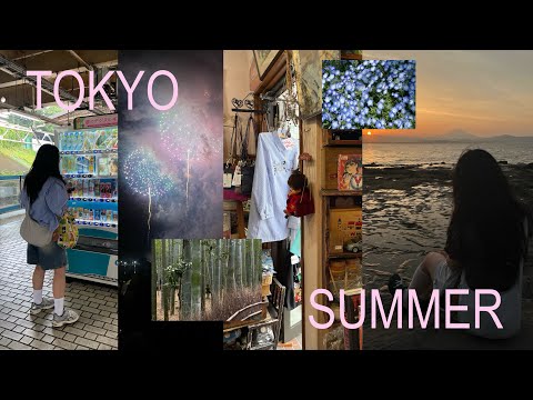 JAPAN VLOG 🍀 summer fireworks, seeing mt fuji, shopping in tokyo