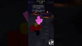 The the most chill killer I’ve met in forsaken #roblox #robloxgamer #forsaken #forsakenroblox #fy