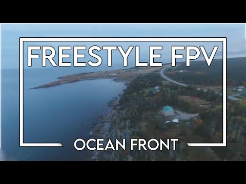 Ocean Front Freestyle FPV | East Coast Ocean Sunset | Percé, Quebec Canada RAW RIP