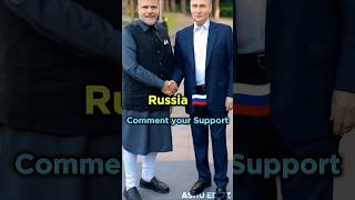 Countries That Support Pakistan VS India 2025 || #shorts #world #top10 #indiavspakistan #russia #usa