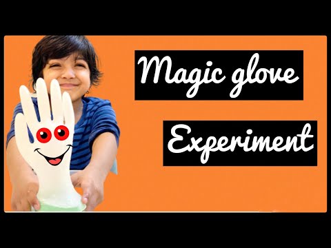 Water glove experiment || magic glove experiment ||simple experiment for kids