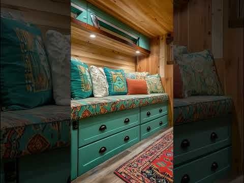 Arizona-Style Sprinter Van Interiors #shorts #arizona #phoenix #vanconversions #sprinter #vandecor