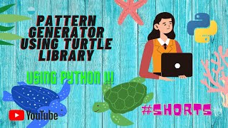 turtle library in python🐢 | PythonShorts