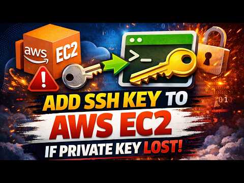 Login To AWS EC2 Instance If You Have Lost The Private Key