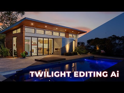 How to Edit Twilight Real Estate Photos with Ai