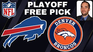 Bills vs. Broncos 1/17/26 NFL Picks and Predictions | Robert Ferringo NFL Playoff Betting Tips