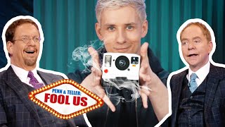 Penn & Teller: Most difficult judgement in the history of Fool Us! Mellow with a camera trick