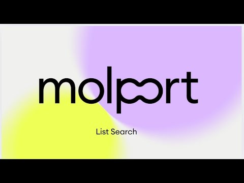 Molport List Search - short tutorial