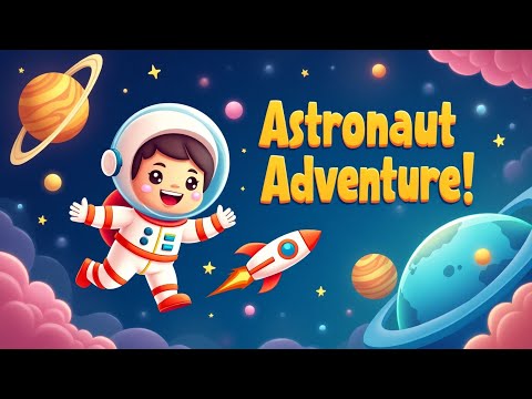 🌟What’s It Like to Be an Astronaut 🧑‍🚀✨ | Ronen’s Playhouse and learning Explores Space! 🪐