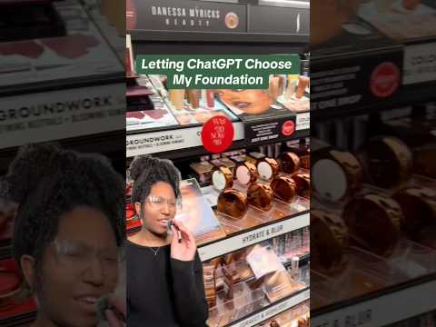 I Let ChatGPT Shade Match Me #danessamyricksbeauty #glowup #makeup