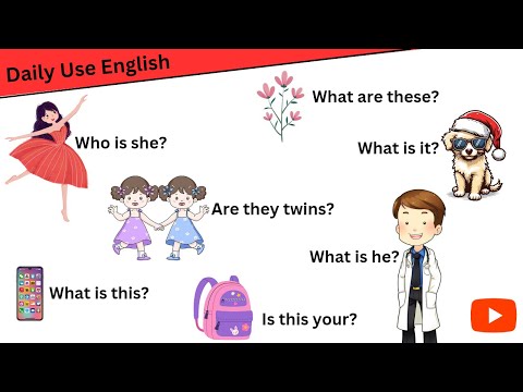 Daily Use English Question Answers | Learn interrogative Sentences | English Speaking Practice