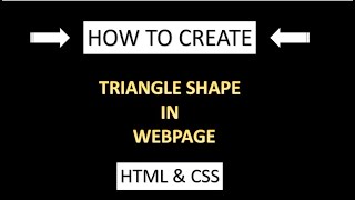 How To Make Triangle Shape Using HTML And CSS || Clip-Path || Smartcode India