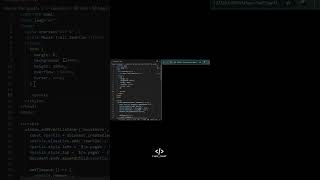 ✨ Mouse Trail Sparkle | HTML CSS JS | Magical Cursor Effect Shorts