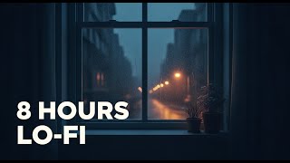 8 Hours Lo-Fi Hip Hop 🌙 | All Night Study & Sleep Beats
