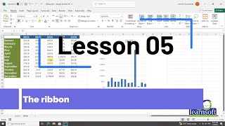 05. Understanding the Excel Ribbon: Tabs, Palettes, and Efficient Navigation