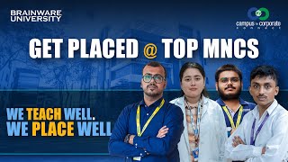1200+ Selections | Campus Placements 2025 | Campus-to-Corporate Journey | Brainware University