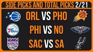 NBA Picks Today 2/21/26 NBA Picks and Predictions NBA Bets Today
