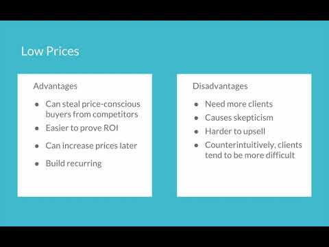 Pricing Web Design: How to Leverage Pricing as a Marketing Tool