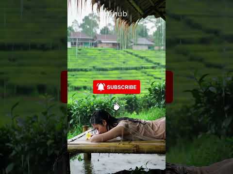 rainwater therapy. #relaxingbath #rainsounds #asmr #rainoundforsleep