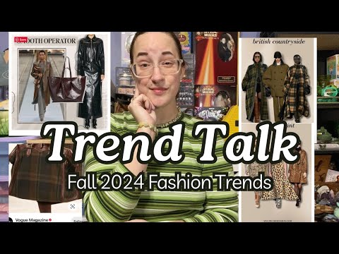 Talking About 2024 Fall Fashion Trends!