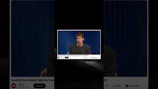 Sam Altman: "We're going to do a very powerful open source model."