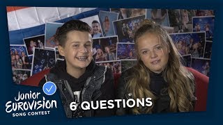 Six Questions - Part 1: Lucky Charms - Junior Eurovision 2018