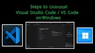 How to Uninstall Visual Studio Code (VS Code) on Windows 10/11 (2025) | Step-by-Step Guide