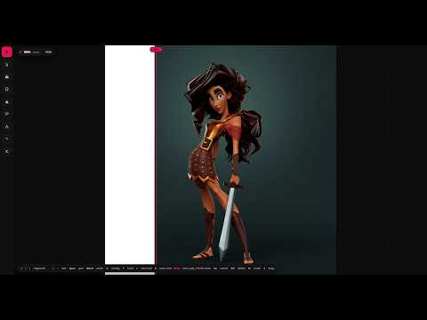 Stylized 3D Character Art Mentorship - Character Map