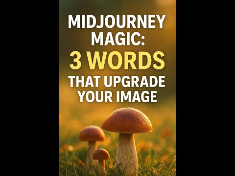 Midjourney Magic: 3 Words That Upgrade Your Image