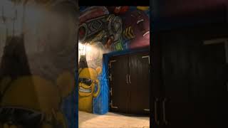 Door mural wall painting #muralpainting #mural #muralwork #asmr #shortvideo #youtubeshorts #shorts