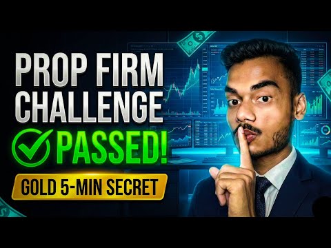 How to Pass ANY Prop Firm Challenge: Gold 5-Min 'Sniper' Strategy 🎯