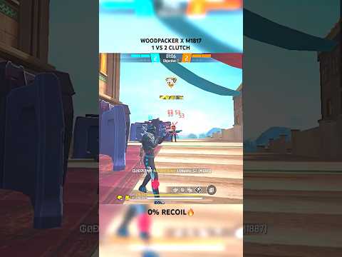 M1817 X WOODPACKER🔥#freefireshorts #viralshorts #shorts #foryou