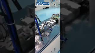 High speed KF94 fish shape face mask automatic making welding machine KF95 mask line