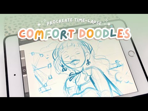 Just Sketching Some Girls | PROCREATE TIME-LAPSE