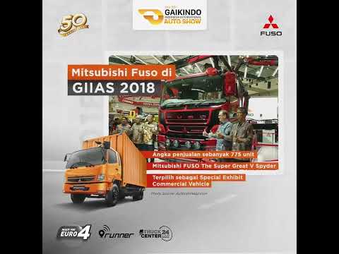 Mitsubishi Fuso Indonesia di GIIAS, momen-momen tahun 2016-2019