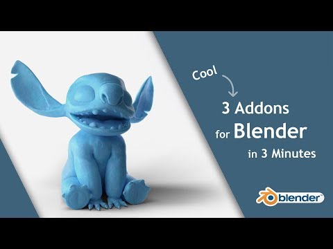 3 Cool Addons for Blender