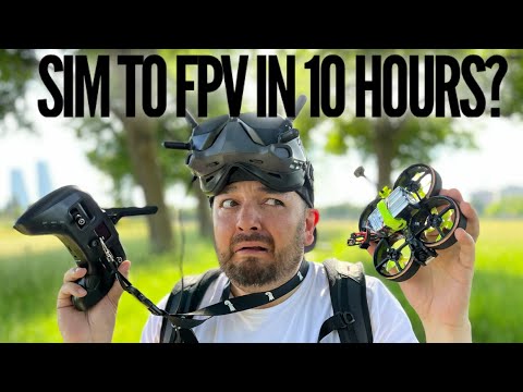 From a Simulator to a Real FPV drone in 10 hours - My first flight with the Flywoo Cinerace 20