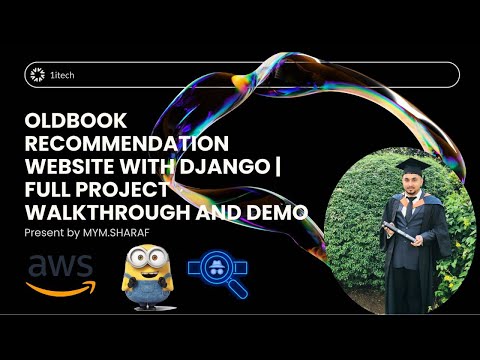 Old Book Recommendation Site | Django Full Walkthrough | 1itech | AWS | Machine learning
